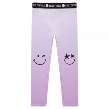 Legging effet tie and dye "SmileyWorld" fille