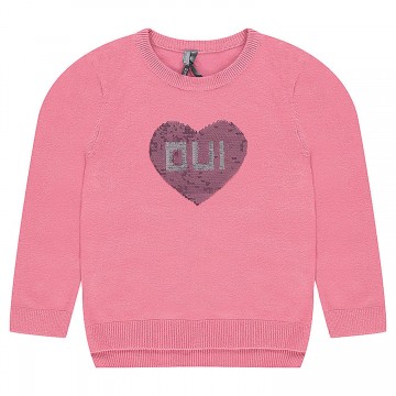 Pull en tricot fille