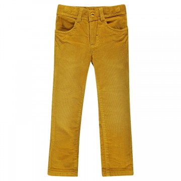 Pantalon coupe slim en velours garçon