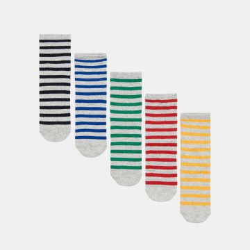 Lot de 5 paires de chaussettes garçon