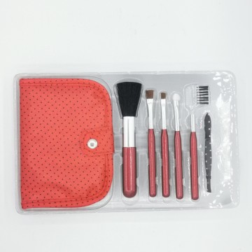 set pinceaux de maquillage + trousse