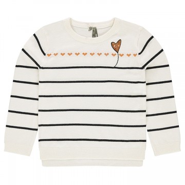 Pull en tricot fille