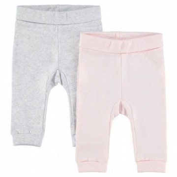 Lot de 2 pantalons molleton bébé fille