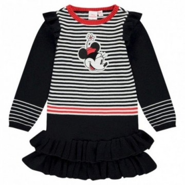 Robe manches longues en tricot "Minnie" fille