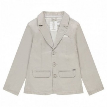 Blazer de cérémonie uni en coton garçon