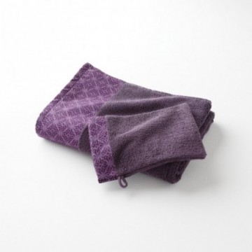 Serviette + gant éponge bouclette 420 g/m²