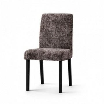 Housse bi-extensible microfibre gaufrée léopard spéciale chaise