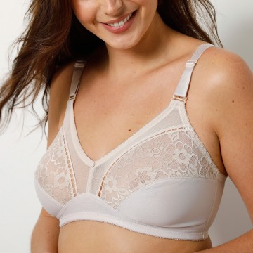 Soutien-gorge grand maintien bonnets emboîtants - sans armatures