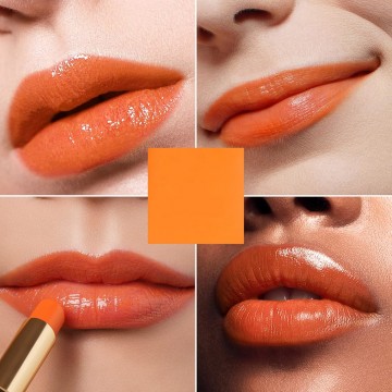 Duo : gloss & rouge à lèvres n°3 Orange pâle