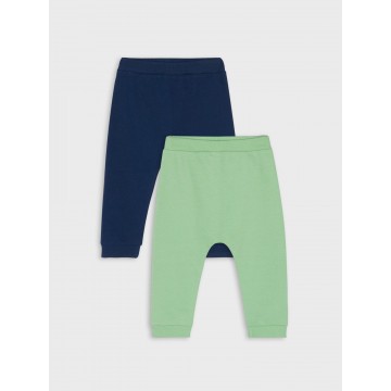 Lot de 2 pantalons de jogging molleton bébé garçon