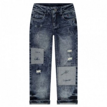 Jeans effet used garçon