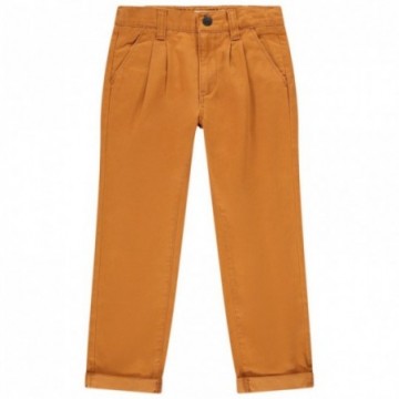 Pantalon chino moutarde garçon