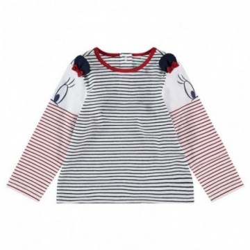 Tee-shirt manches longues avec oreilles de "Minnie" fille