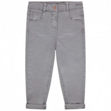 Pantalon coupe slim en toile bébé fille