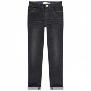 Jean effet used coupe skinny fille