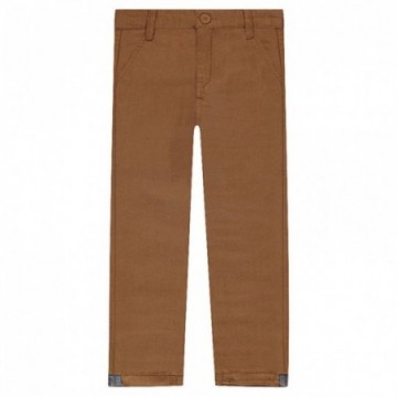 Pantalon coupe chino en coton fantaisie garçon