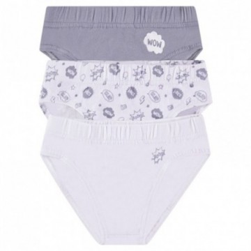 Lot de 3 slips en coton  garçon