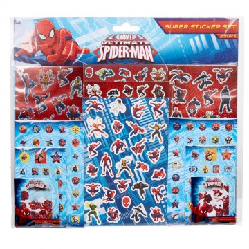 set de stickers de 500 pieces Spider-man