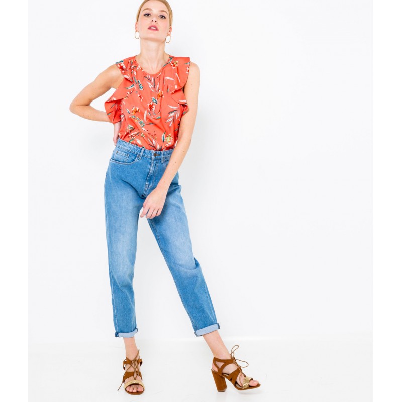 Mom jeans pas clearance cher