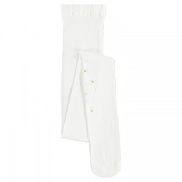 Collants fins blanc fille