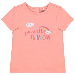 Tee-shirt bébé fille en coton bio