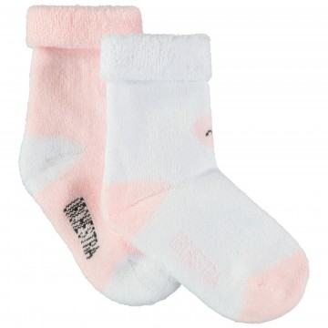 Lot de 2 paires de chaussettes bébé fille