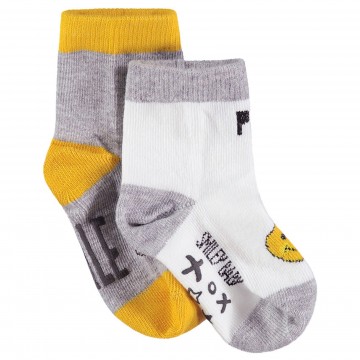 Lot de 2 paires de chaussettes bébé garçon