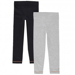 Lot de 2 leggings fille