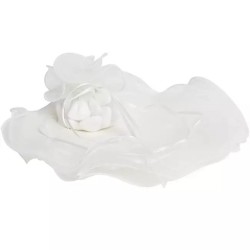 Lot de 6 tulles à dragées avec lien satiné